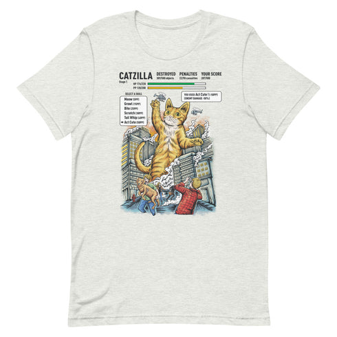 Catzilla Video Game Premium T-Shirt